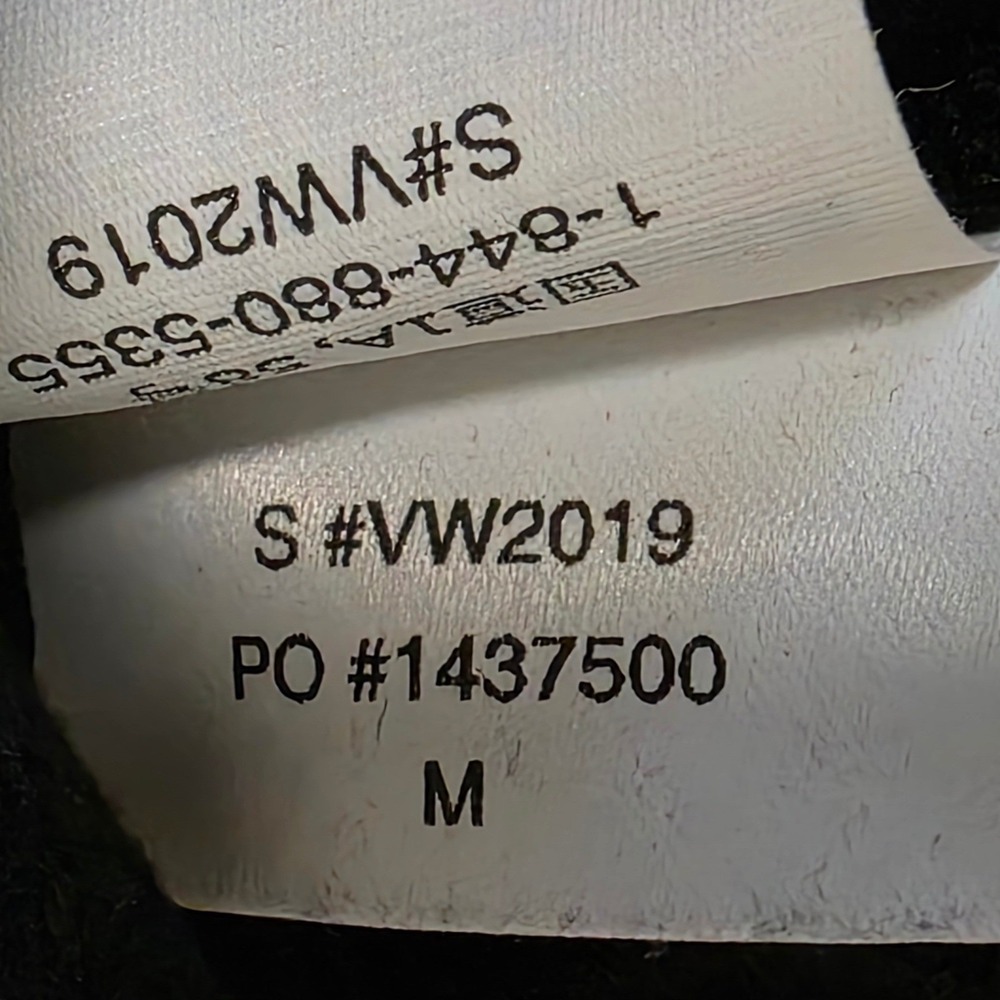 Vuori Granite Funnel Neck Pullover Women Medium Black Heather Sweatshirt - Picture 3 of 4